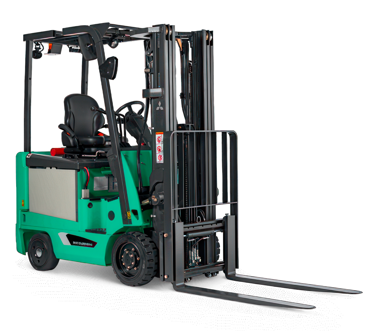 Mitsubishi 4-Wheel Sit Down Counterbalance Forklift 3,000 – 4,000 lbs.