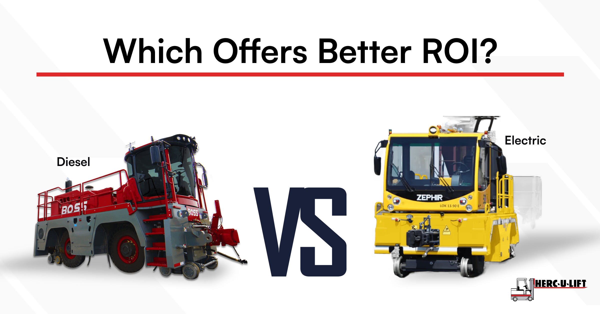 Electric Railcar Movers vs. Diesel: Which Offers Better ROI?
