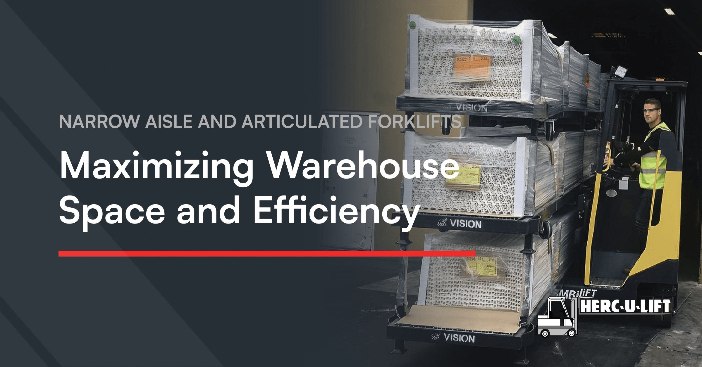 Narrow Aisle and Articulated Forklifts: Maximizing Warehouse Space and Efficiency