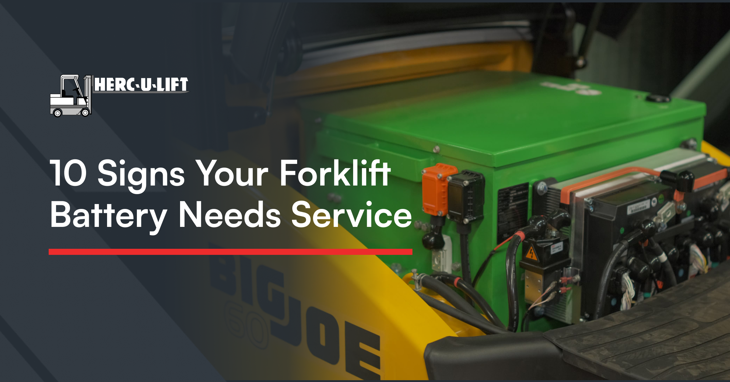 Common Forklift Battery Problems and When to Call a Technician